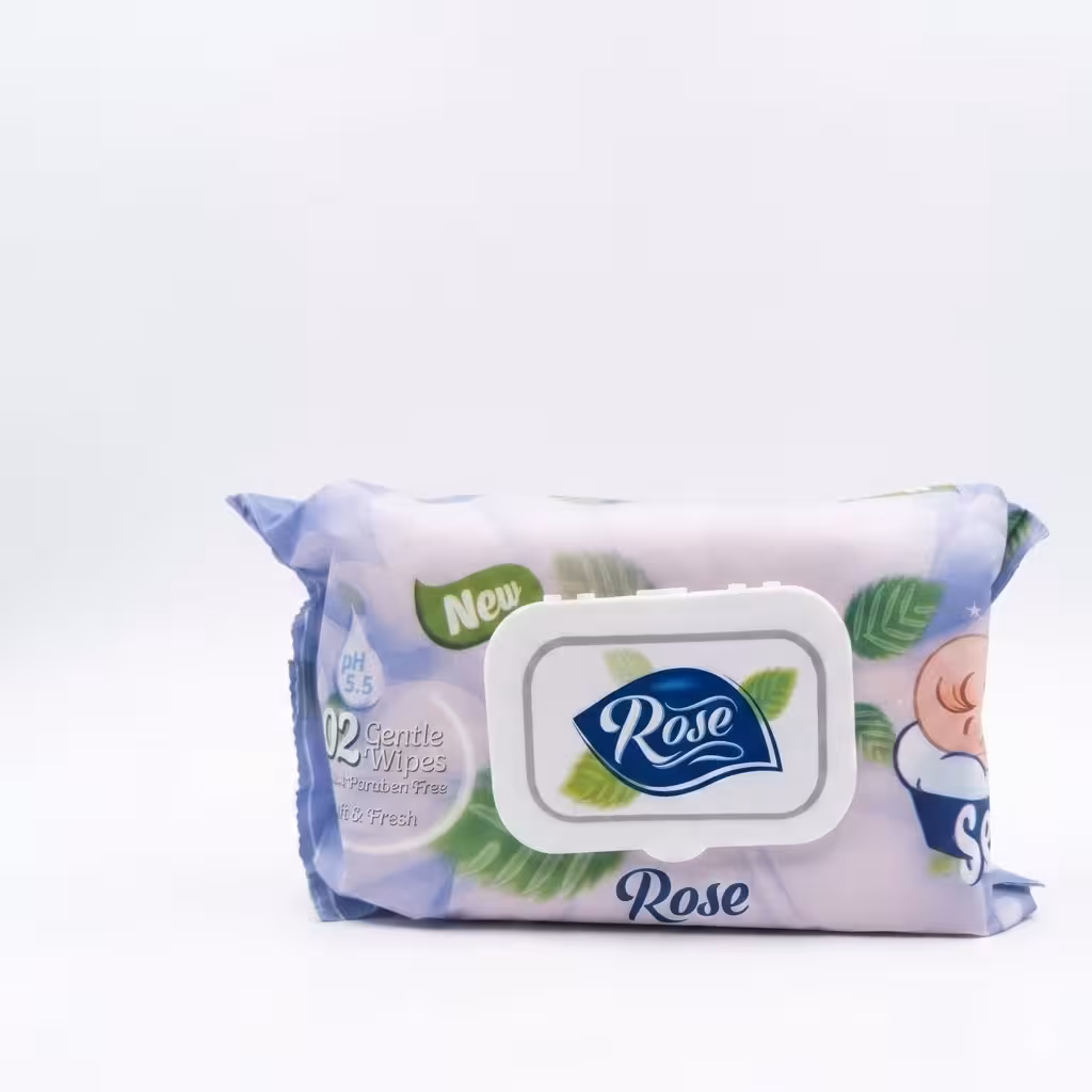 Toallitas Húmedas Rose de 102 u para Bebés