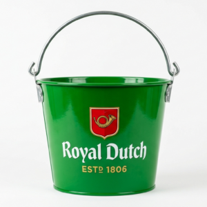 Cubeta metálica Royal Dutch verde