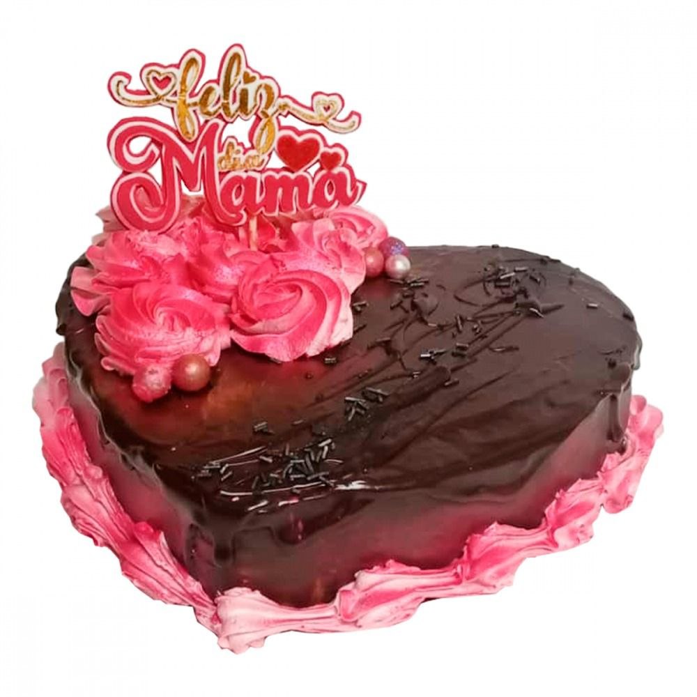 Cake Corazón Feliz Día Papá
