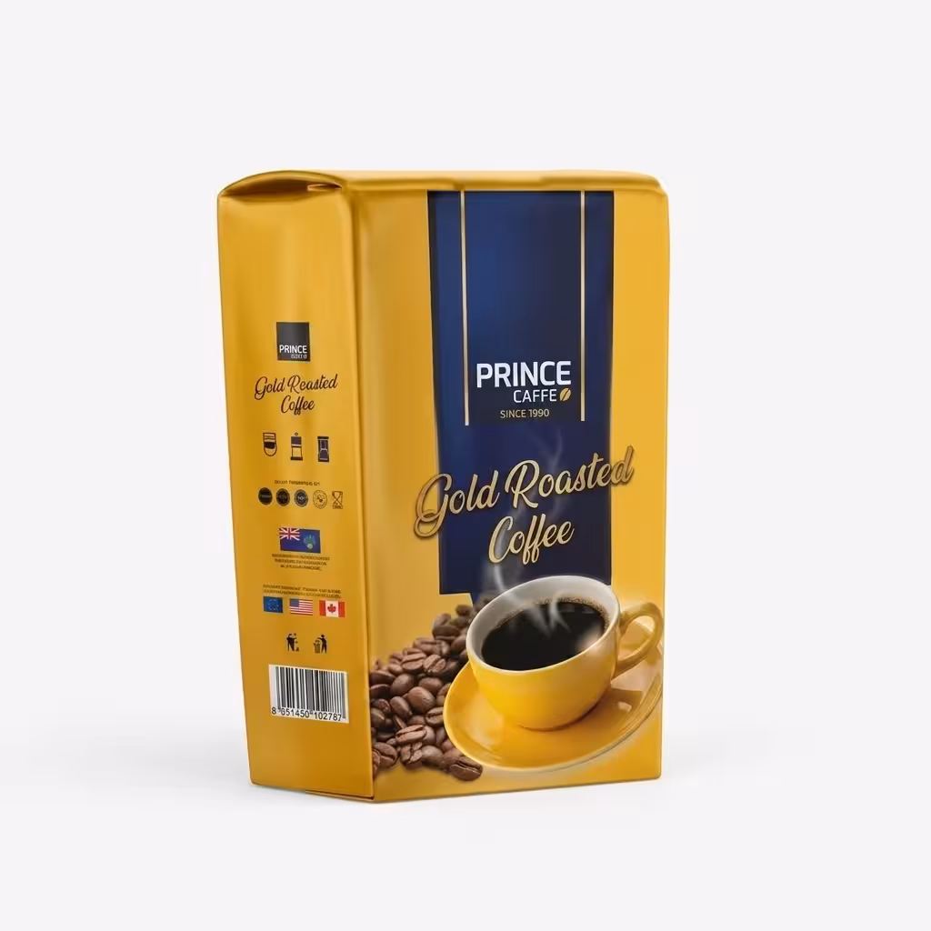 Caja de Café Molido Gold Roasted Paquete 250g (16 Unidades)