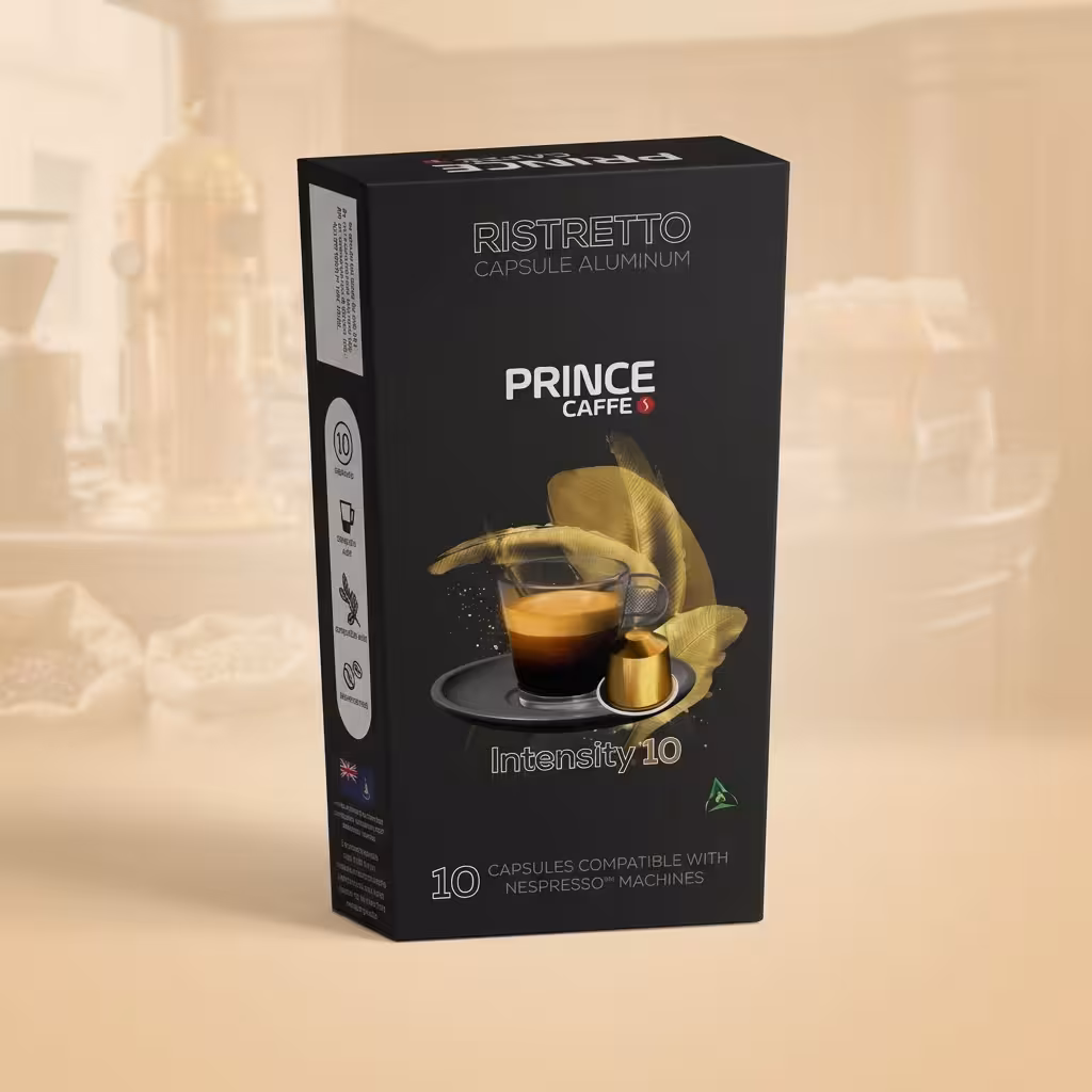 Prince Ristretto – Cápsulas de Café Intensidad 10